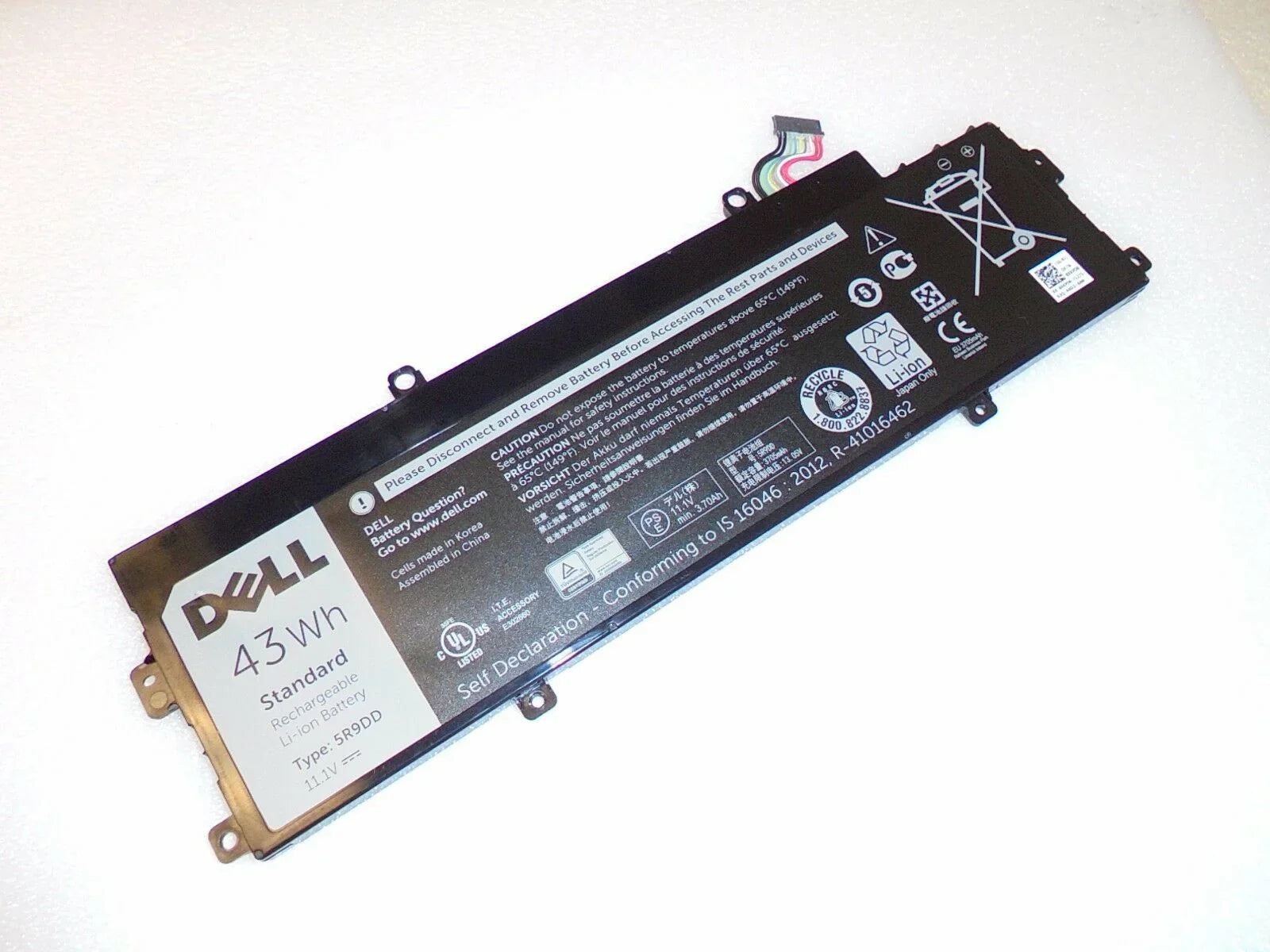 Original 5R9DD KTCCN 0KTCCN XKPD0 0XKPD0 Dell Chromebook 11 3120 P22T Laptop Battery - eBuy UAE